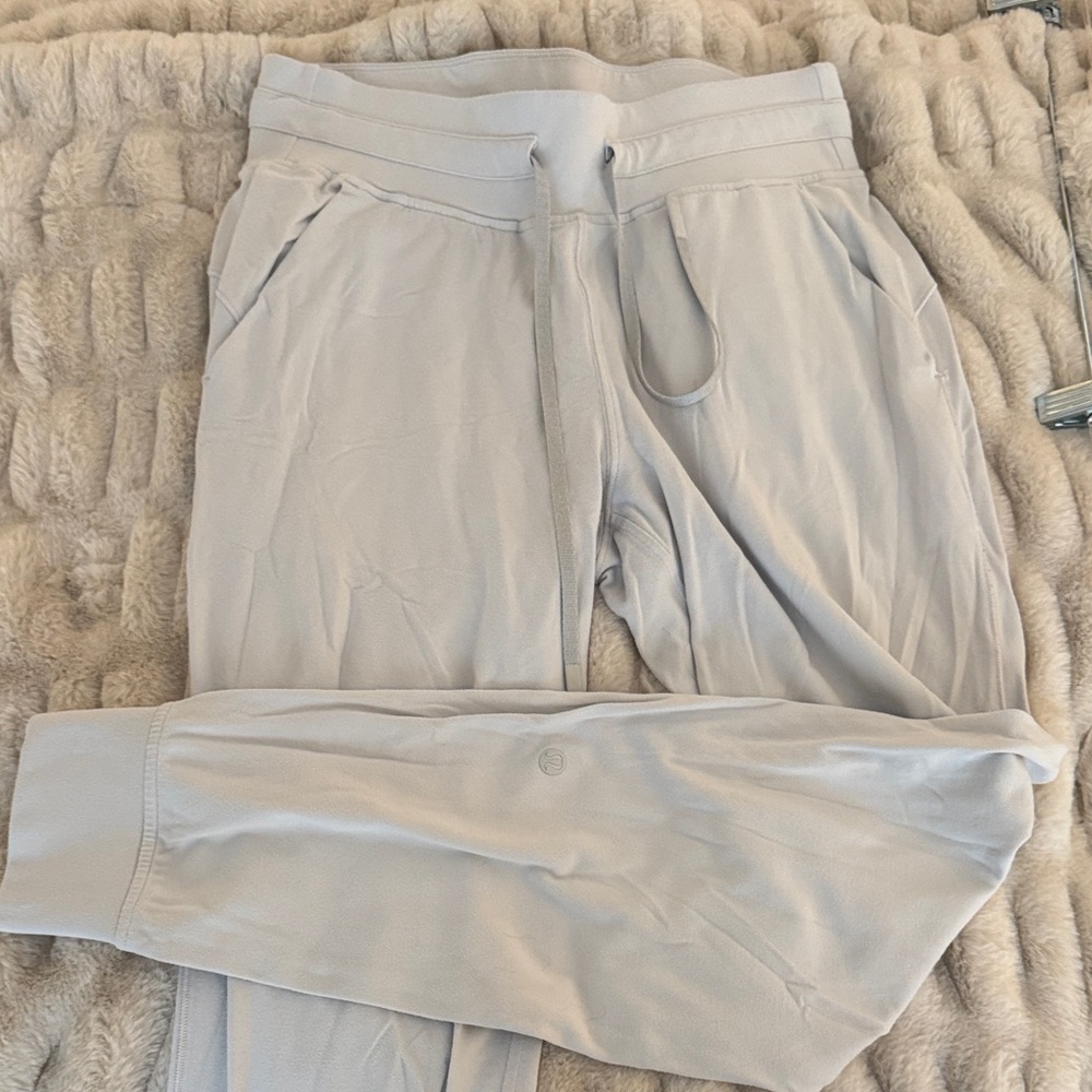 lululemon athletica Light Gray Track Joggers